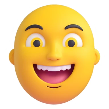 laughing face emoji sticker