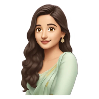 Alia bhatt sticker