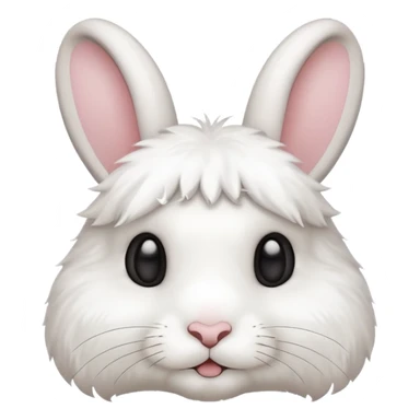 cute and minimaliste rabbit sticker