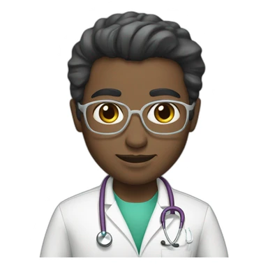 Doctor from KSA has a White skin sticker