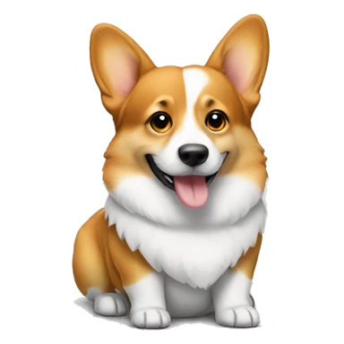 exam paper with corgi sticker