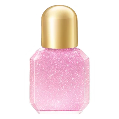 Fairy light pink perfume glitter sticker