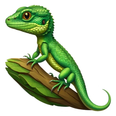 spectacled lizard sticker