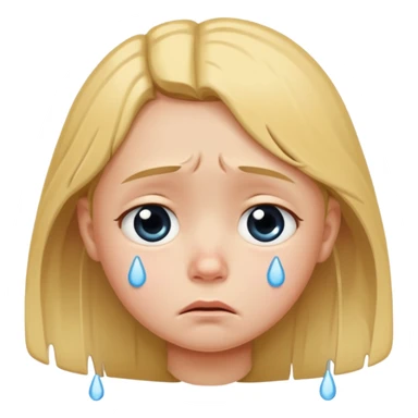 Ağlayan çocuk sticker
