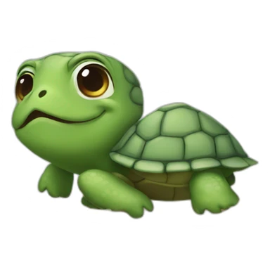 Turttle love sticker