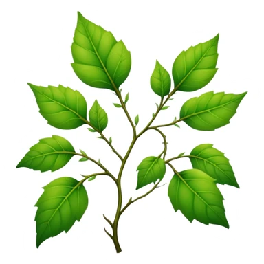 branch of poison ivy sticker