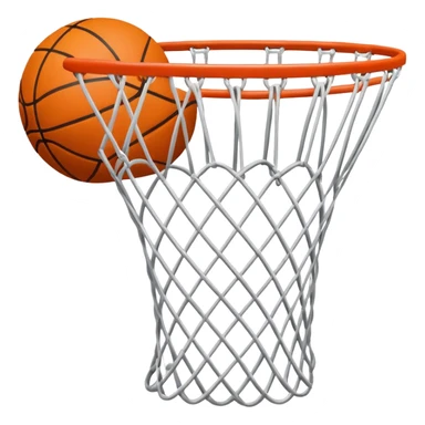 basketball net sticker