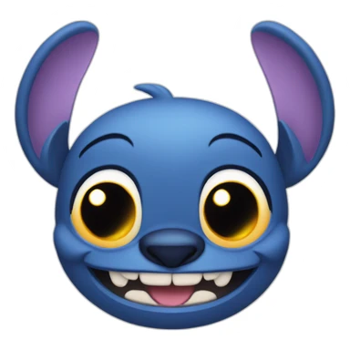 Stitch j’appuie  sticker