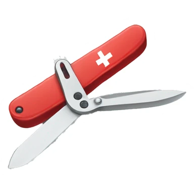 swiss knife sticker