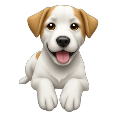 Chien sur bateau sticker