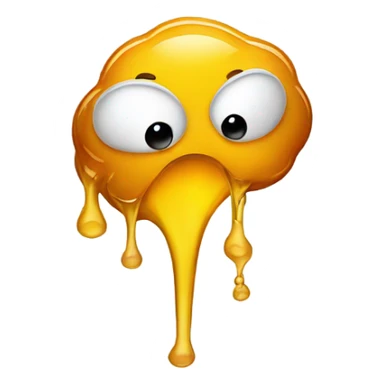 Puking honey  sticker