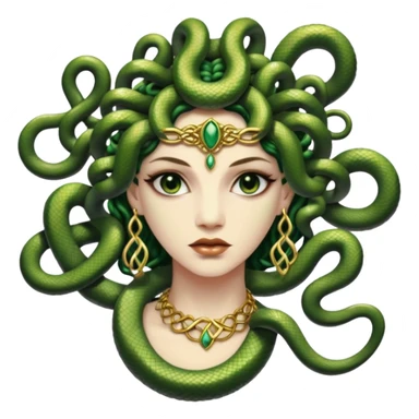 Medusa Versace sticker