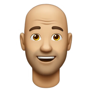 Dude-drunk-bald-dancing sticker