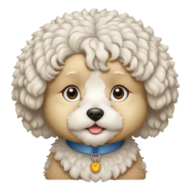 bichon sticker