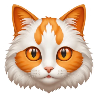 Cat with star eyes sticker