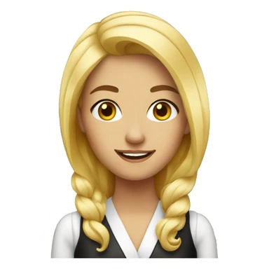 Bartender blonde  sticker