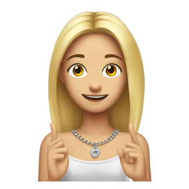 Chico moreno dandole un anillo a chica rubia sticker