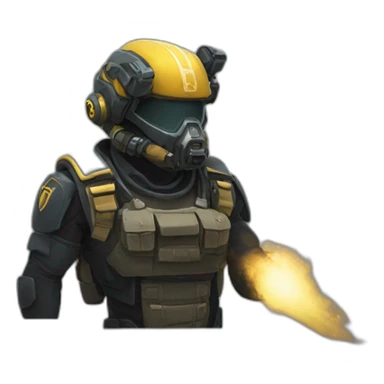 helldivers Salute sticker