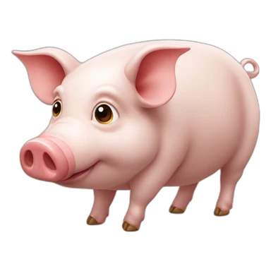 Cochon dinde sticker