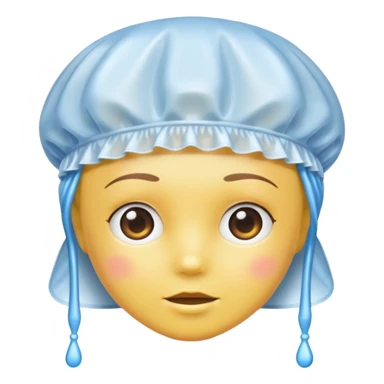 shower cap sticker