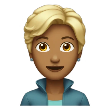 Женщина шьет на швейной машинке sticker