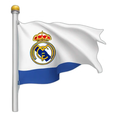real madrid flag sticker