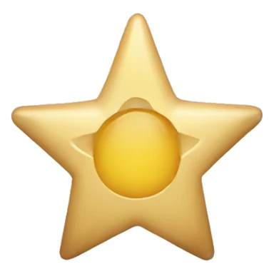 Estrella plateada  sticker