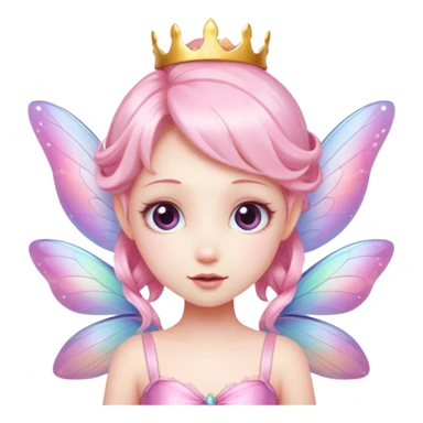 little pink fairy sticker