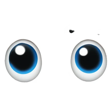 Blue Black egg sticker