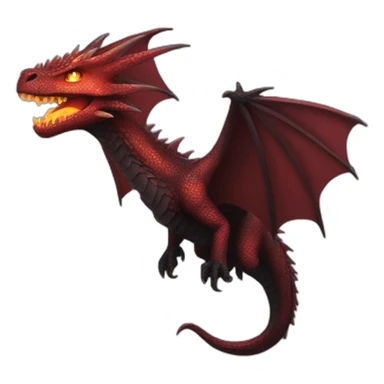 Drogon de feux sticker
