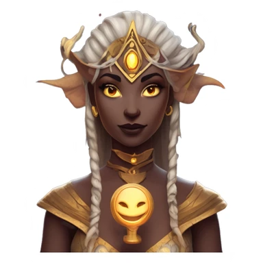 "Technomancy is the use of magic or mystical powers to control and manipulate technology” + "It's kind of like cyberpunk magic or how in some games, characters hack into systems using magic." 🖥️⚡🧙‍♂️ Make a ancient vampire technomancy goddess sticker