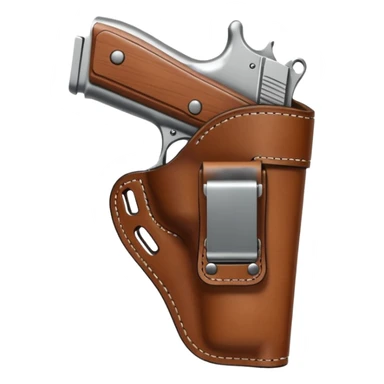 Gun Holster without gun sticker
