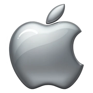 iPhone logo sticker