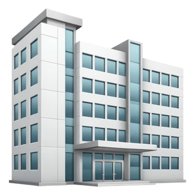 hospital buliding sticker