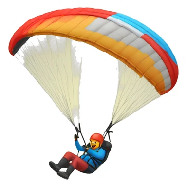 paragliding sticker