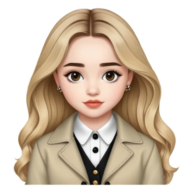 Sabrina carpenter outfit sticker