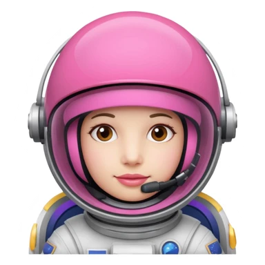 Astronauts with Pink Visors sticker