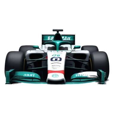 F1 car with Destiny 2 stickers on it sticker