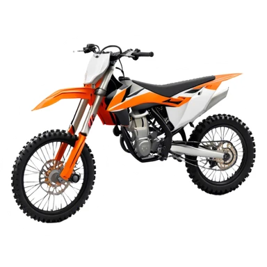 KTM Dirtbike - KTM 250 SX (Model Year: 2021) (Iconic colour: Orange) sticker