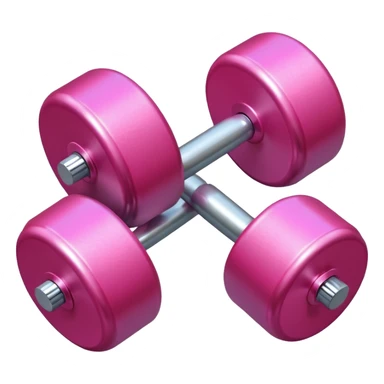 Peso de academia rosa sticker