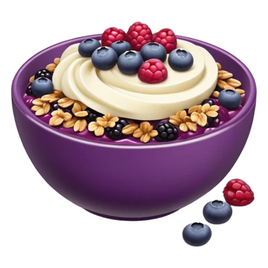 açaí bowl sticker