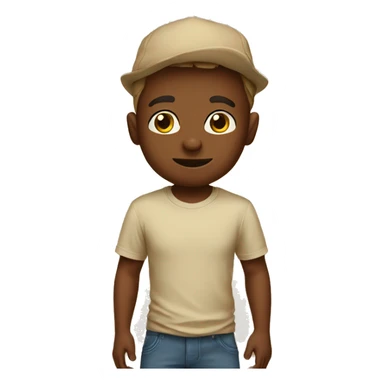 boys in desert t-shirts sticker