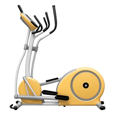 Cute Elliptical machiem sticker