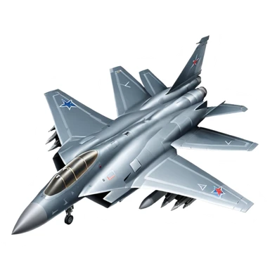 Sukhoi su-57 jet felon sticker
