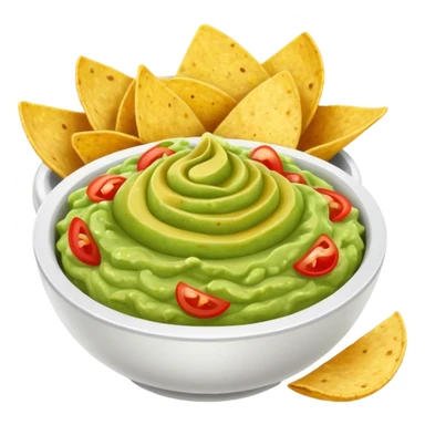 Chips and ￼guacamole  sticker