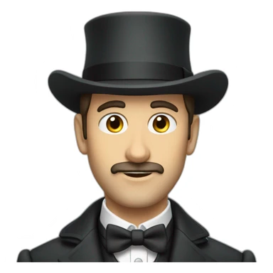 arsène lupin, gentleman sticker