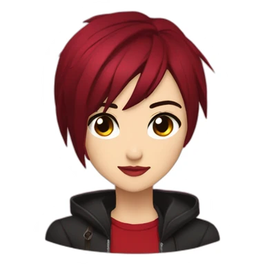 Ruby rose RWBY sticker