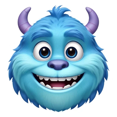 Sully from monsters inc sticker
