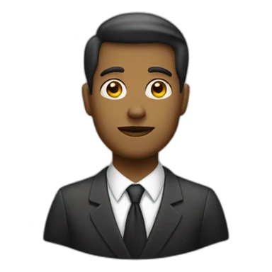 lawyer with question mark above head sticker