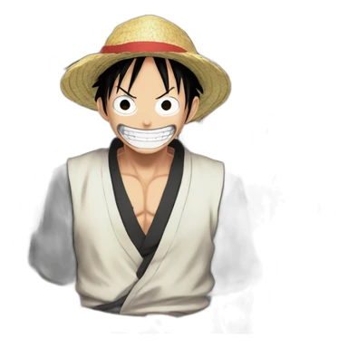 Mugiwara no luffy sticker